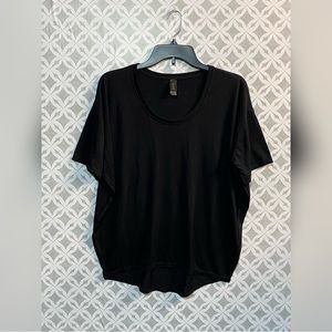 Large Black Tee
